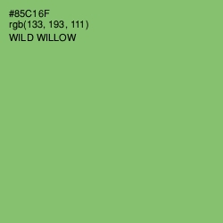 #85C16F - Wild Willow Color Image